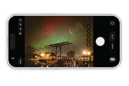 Noorderlicht fotograferen met je iPhone